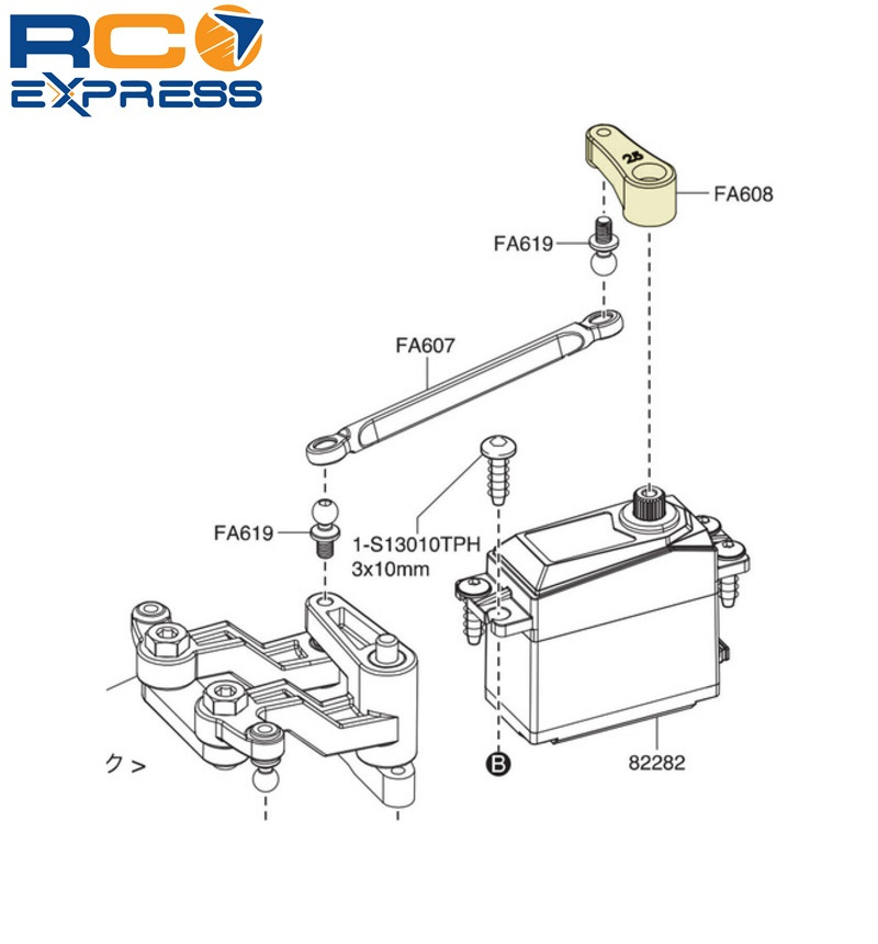 X Spede Kyosho Fazer FZD2 Aluminum Adjustable Servo Horn 25T X Spede Kyosho Fazer FZD2 Aluminum Adjustable Servo Horn 25T