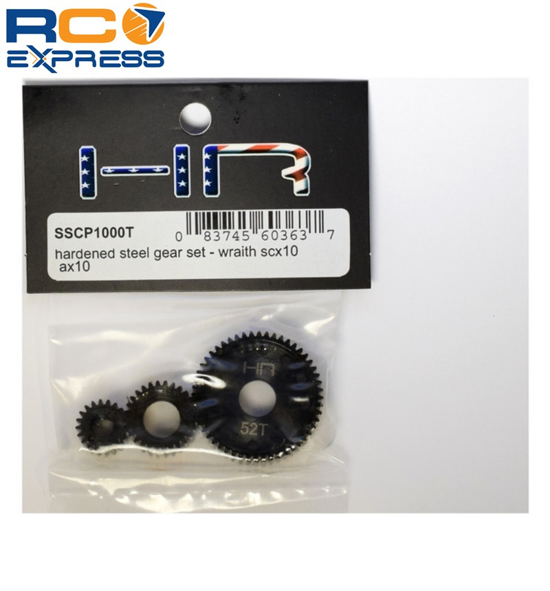 Hot Racing Axial AX10 SCX10 SMT10 Wraith Steel Transmission Gear
