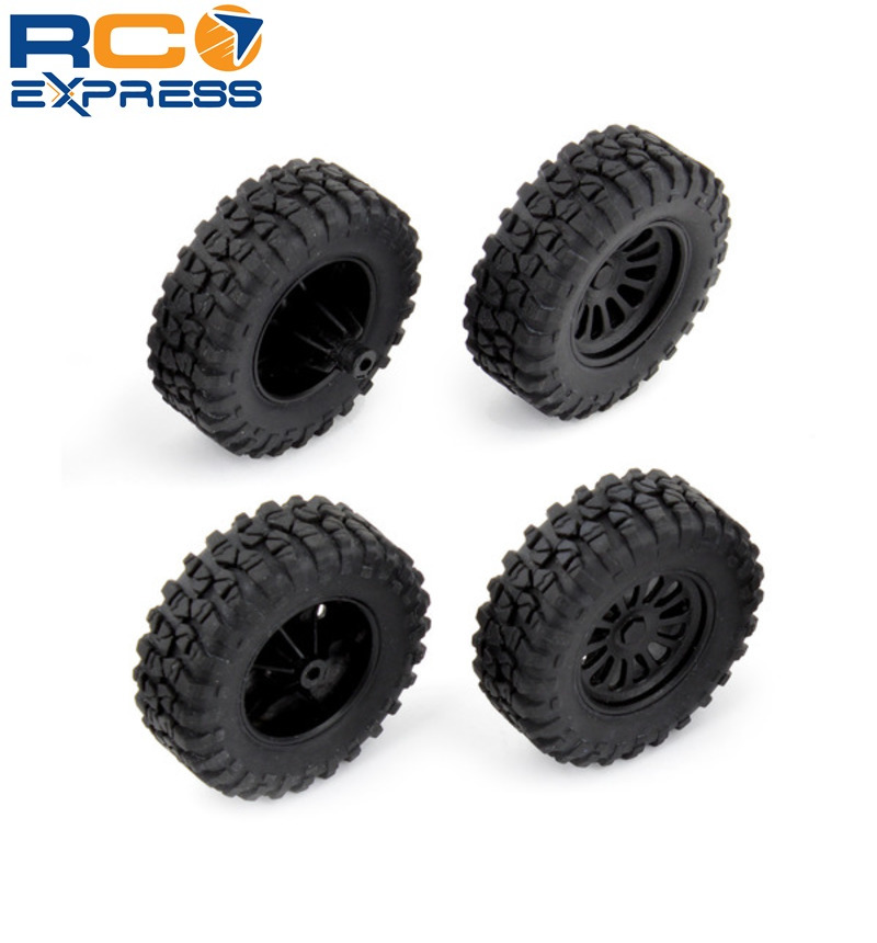 Associated 71044 Multi-terrain Tires and Method Wheels mounted