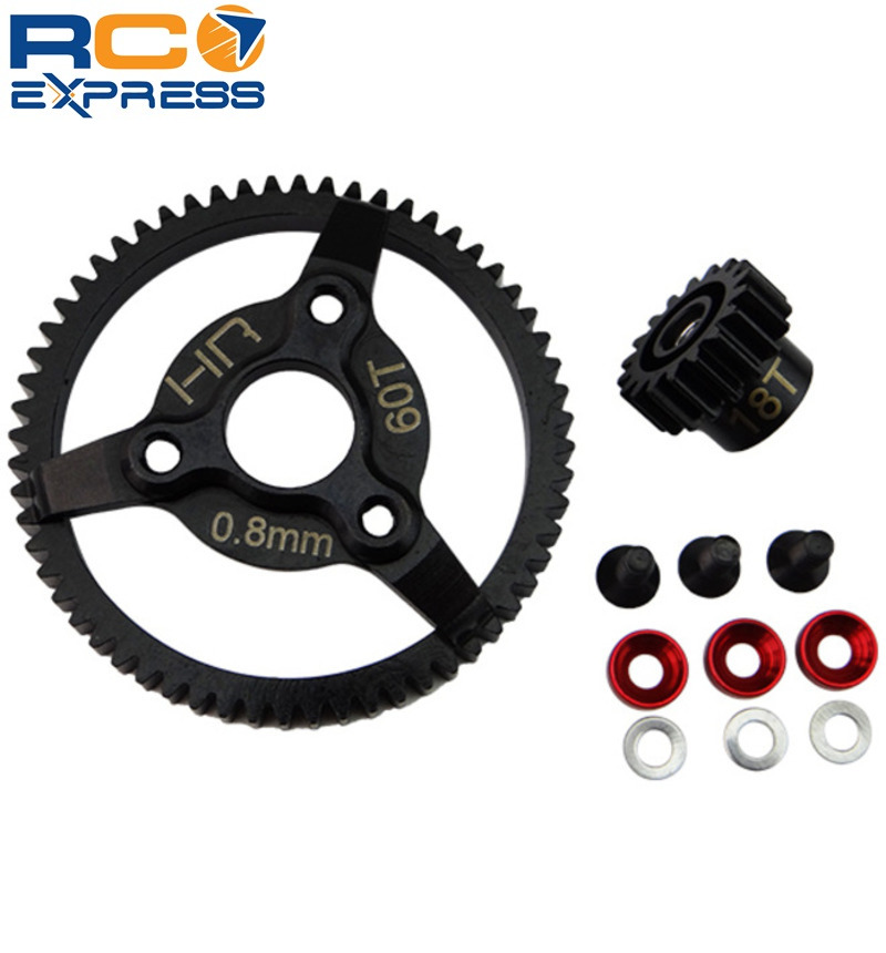 Hot Racing 32P 52T Steel Spur Gear – For Traxxas 2WD Rustler, Slash, Stampede (STE252)