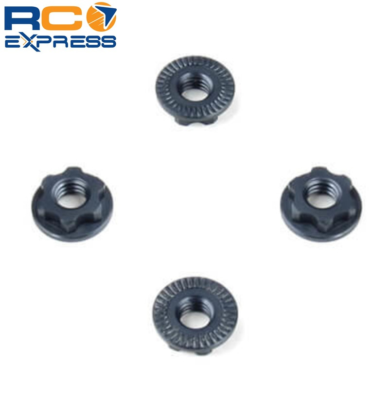 TKR6274 – Wheel Nuts (7mm, serrated, gun metal ano, M4, 4pcs) TKR6274 – Wheel Nuts (7mm, serrated, gun metal ano, M4, 4pcs)