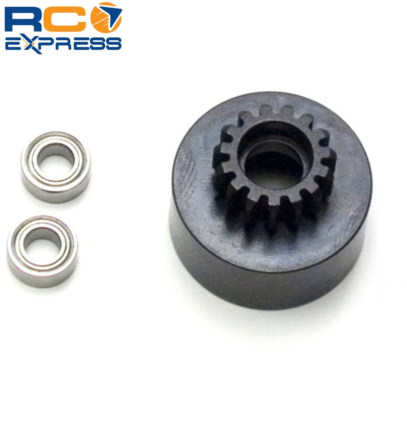 Tekno R//C TKR4125 1//8 Clutch Bell 15T Mod1 Hard Steel w//Bearing