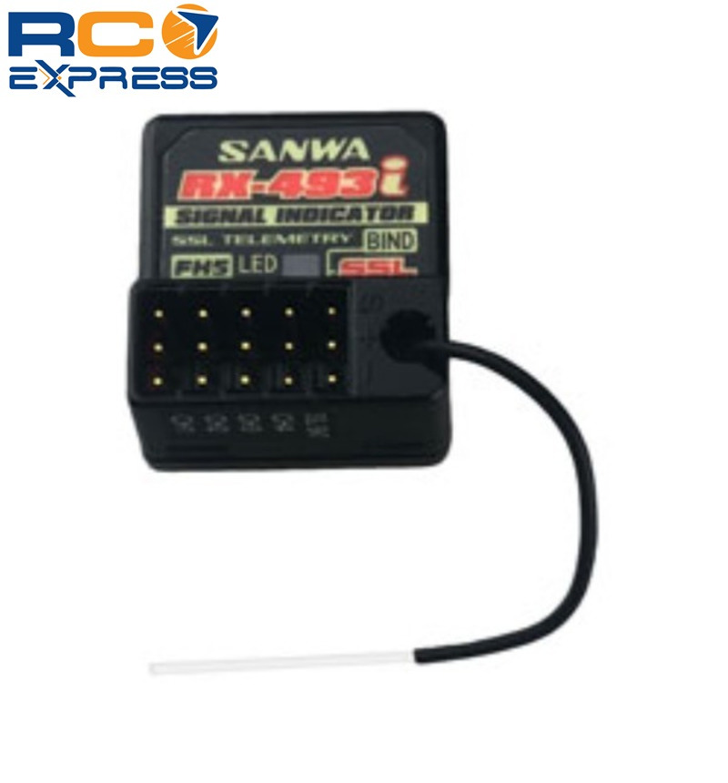 SANWA  MT-5  RX 493i受信器 Amazon | SANWA MT-5 RX-493i/PC Wレシーバー SSL 101A32603B