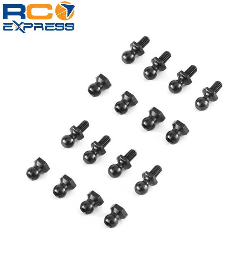 8pcs Tamiya 84397 5mm Aluminum Connector//Nut Black