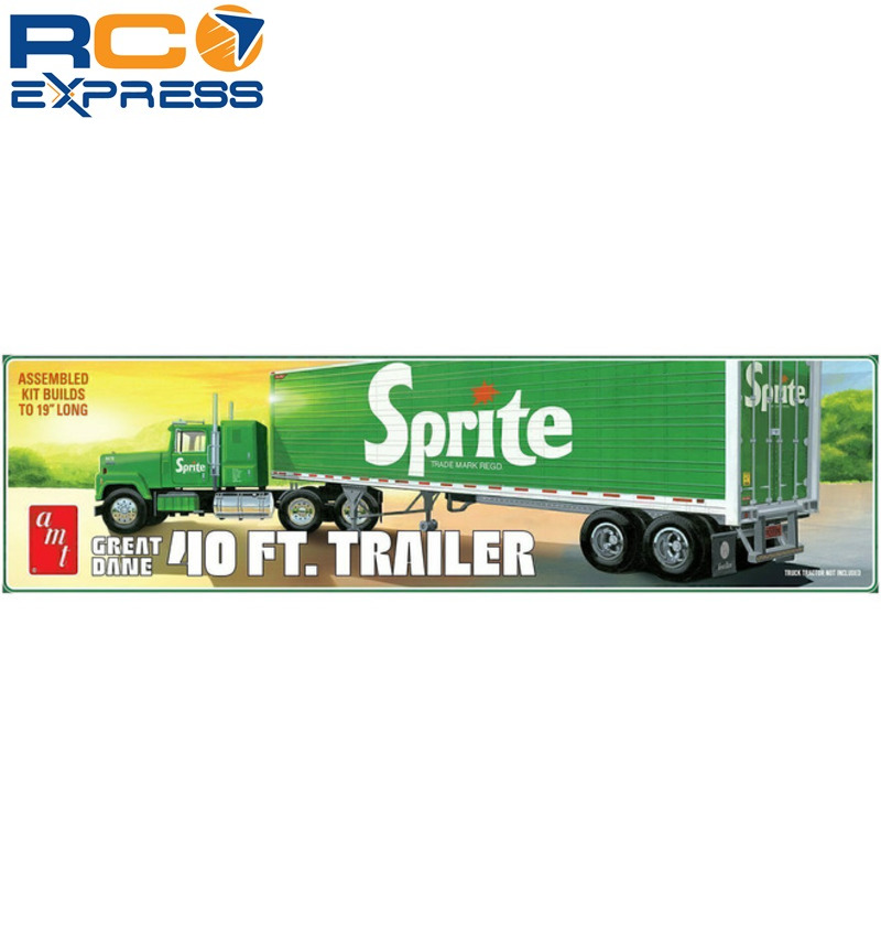 AMT 1467 – Deutsche Dogge Dry Goods Anhänger Sprite Modellbausatz 1:25 – 118 Teile, 48 Cm