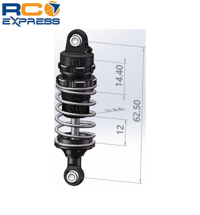 Hot Racing Traxxas Mini Slash Aluminum Damper Shocks 62.5mm (2