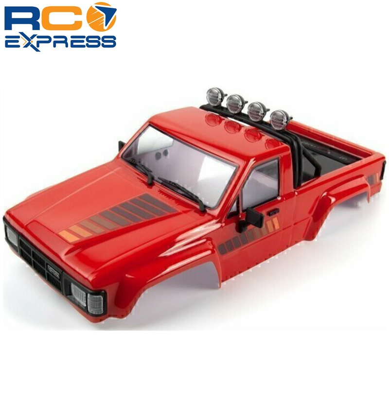 Carrozzeria Verniciata Toyota Hilux SR5 Scala 1/10 – Rosso, Per HPI Venture18 HPI160852