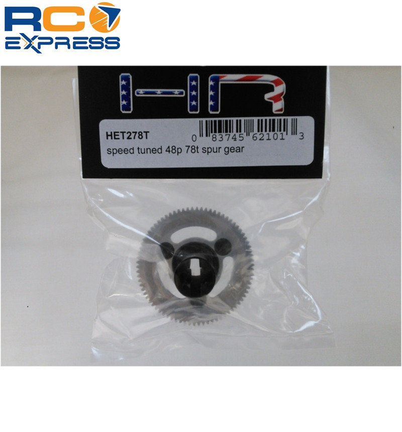 Hot Racing HPI E10 Aluminum 48p 78t Speed Tuned Spur Gear w
