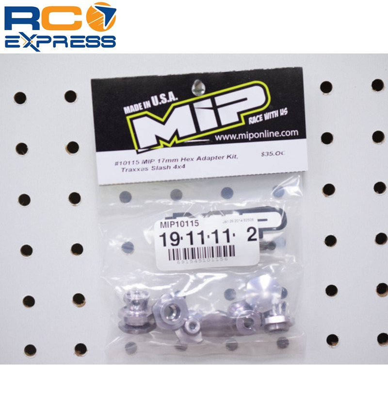 traxxas slash 4x4 17mm adapters