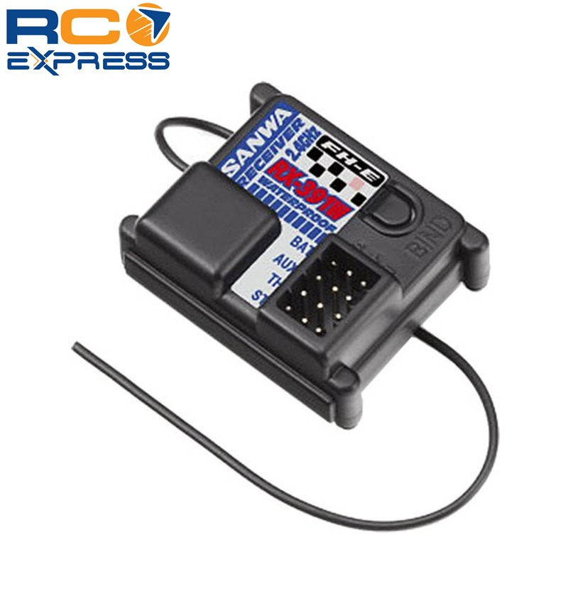 Sanwa MX-6 Radio + RX-391W Waterproof Receiver + BL-Sigma