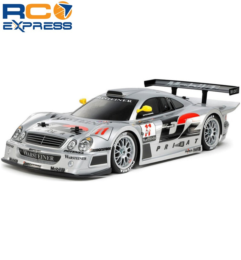 タミヤ Mercedes／メルセデス CLK-GTR スペアボディセット1/10 Tamiya 1997 Mercedes-Benz Clk-Gtr 1/10 Touring Car Body (Clear) Tt