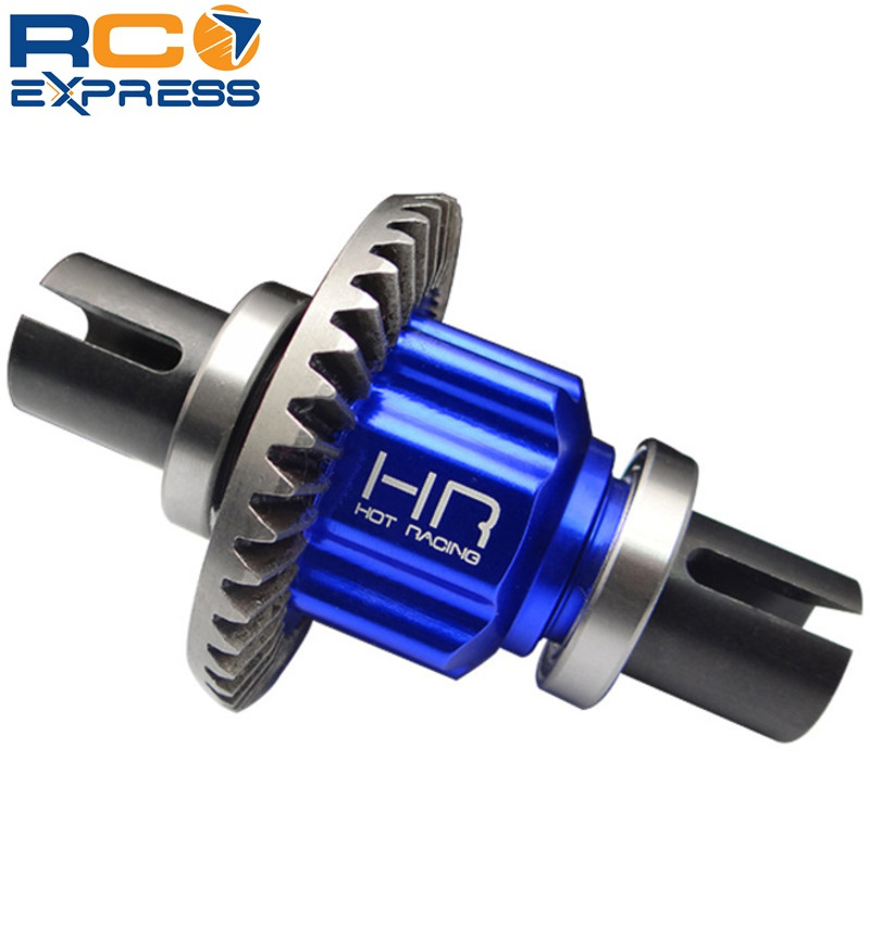Hot Racing Blue Aluminum Differential Case For Traxxas X-Maxx – HRAXMX11X06