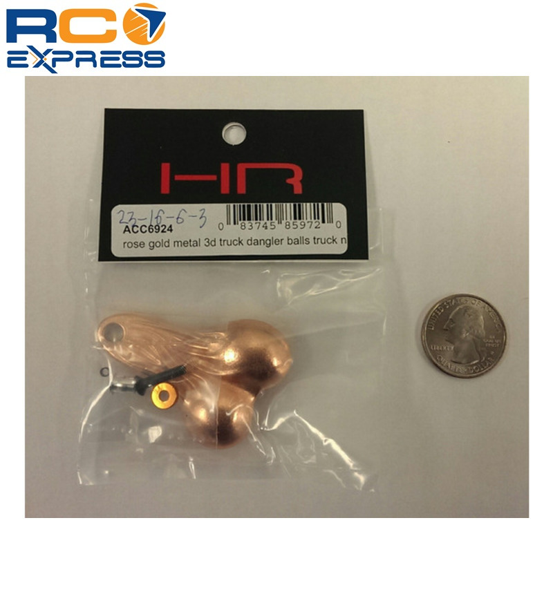 Hot Racing Rose Gold 3d Truck Nuts ACC6924 for sale online